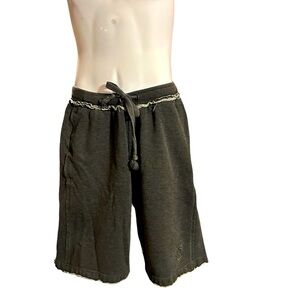Reclaimed Vintage Gray Distressed Shorts